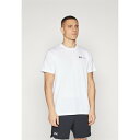 A_[A[}[ Y oXPbg{[ X|[c LOGO REPEAT - Sports T-shirt - white/black