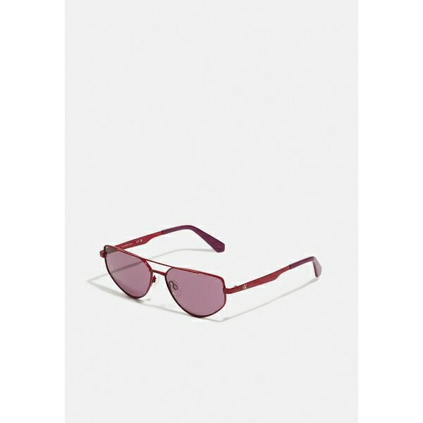 カルバンクライン カルバンクライン レディース サングラス＆アイウェア アクセサリー UNISEX - Sunglasses - red