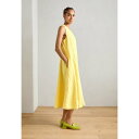 マルコポーロ レディース ワンピース トップス DRESS TANK STYLE FEMININE SHAPE MIDI LENGTH CUTLINES - Day dress - corn yellow