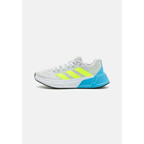 ǥ ǥ եåȥͥ ݡ QUESTAR 2 - Neutral running shoes - dash grey/lucid lemon/semi blue burst