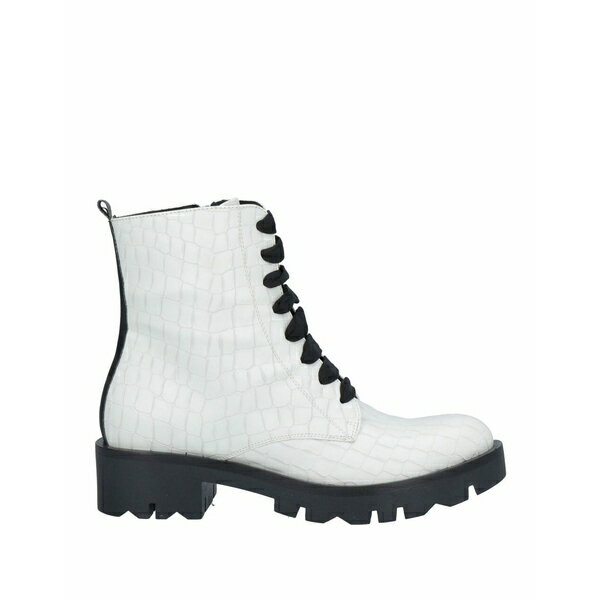 【送料無料】 トスカブルー? レディース ブーツ シューズ Ankle boots White