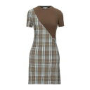 PATRIZIA PEPE pgcBA yy s[X gbvX fB[X Short dresses Brown