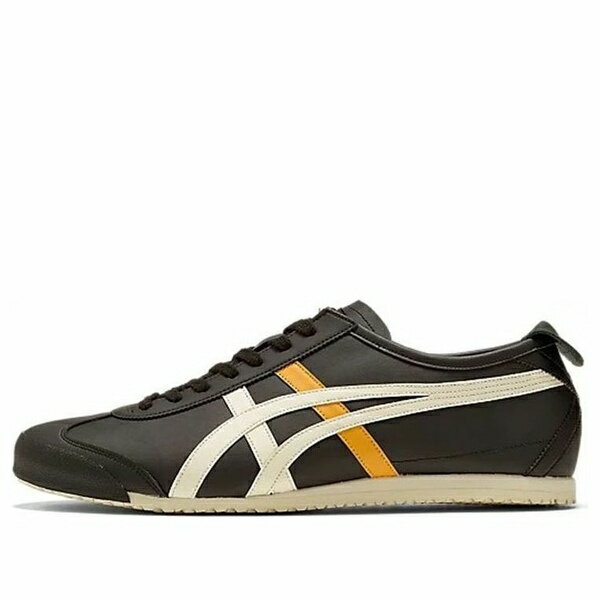 Onitsuka Tiger オニツカタイガー メンズ スニーカー 【Onitsuka Tiger Mexico 66 'Black White Yellow' 1183C080-001】 サイズ US_M_4.5