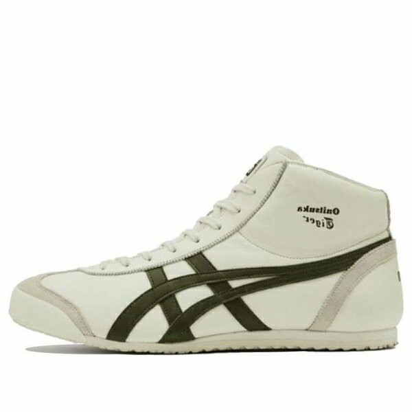 Onitsuka Tiger オニツカタイガー メンズ スニーカー 【Onitsuka Tiger Mexico Mid Runner 'Cream Black' 1183B812-100】 サイズ US_9.5(27.5cm)