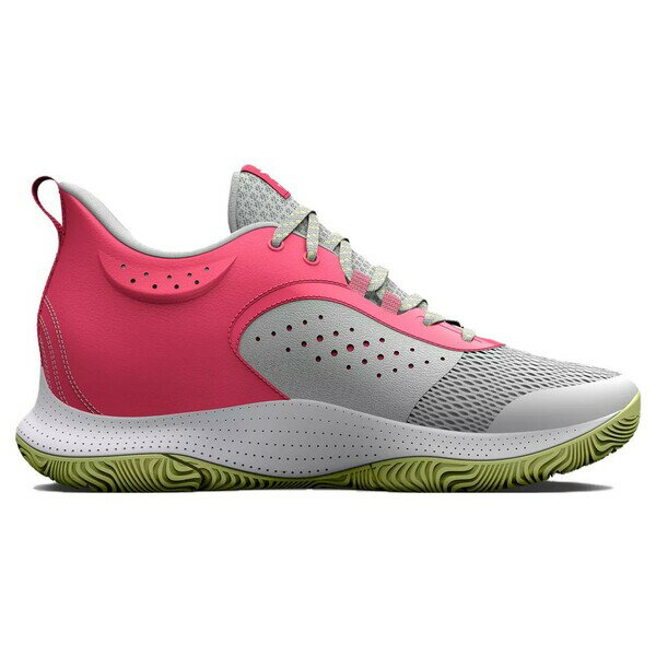 Under Armour アンダーアーマー メンズ スニーカー 【Under Armour Curry 3Z6 'Grey Mist Pink Shock' 3025090-104】 サイズ US_8(26.0cm)