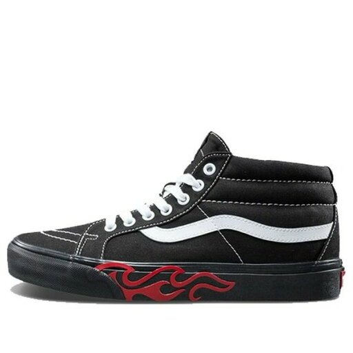 Vans バンズ メンズ スニーカー 【Vans Sk8-Mid 'Flame Cut Out' VN0A3MV8UQZ】 サイズ US_M_4 Vans バンズ メンズ スニーカー 【Vans Sk8-Mid 'Flame Cut Out' VN0A3MV8UQZ】 サイズ US_M_4