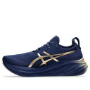 ASICS アシックス メンズ スニーカー 【ASICS Gel-Nimbus 26 Sneakers 'Navy Silver Gold' 1011B946-400】 サイズ US_7.5(25.5cm)(4)