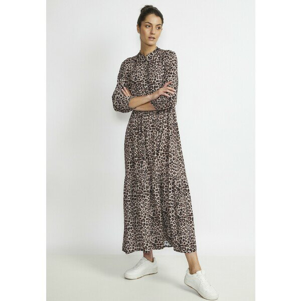 クリーム レディース ワンピース トップス CRAlora - Maxi dress - animal neutral(4)