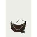 ラルフローレン レディース ハンドバッグ バッグ POLO ID SUEDE MINI CHAIN BAG - Handbag - chocolate/tobacco