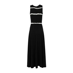 NINETY PERCENT ナインティパーセント ワンピース トップス レディース Long dresses Black