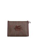 エトロ レディース クラッチバッグ バッグ Love Trotter Pouch brown