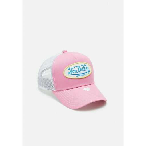 バンダッチ メンズ 帽子 アクセサリー TRUCKER BOSTON UNISEX - Cap - pink/white バンダッチ メンズ 帽子 アクセサリー TRUCKER BOSTON UNISEX - Cap - pink/white