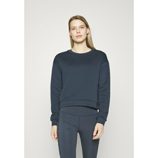 オンリープレイ レディース パーカー・スウェットシャツ アウター ONPLOUNGE ON NOOS - Sweatshirt - blue nights