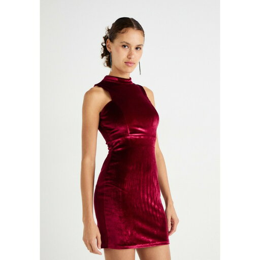 ヴァル ジー レディース ワンピース トップス ASYMMETRIC MINI - Cocktail dress / Party dress - wine ヴァル ジー レディース ワンピース トップス ASYMMETRIC MINI - Cocktail dress / Party dress - wine