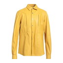 【送料無料】 リックオウエンス メンズ シャツ トップス Shirts Yellow