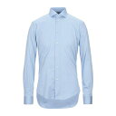 【送料無料】 ブライアン・デールズ メンズ シャツ トップス Shirts Sky blue