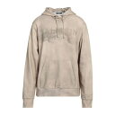 【送料無料】 バルマン メンズ パーカー・スウェットシャツ アウター Sweatshirts Beige