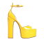 【送料無料】 ヴァレンティノ ガラヴァーニ レディース サンダル シューズ Sandals Yellow