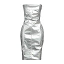 【送料無料】 リックオウエンス レディース ワンピース トップス Mini dresses Silver