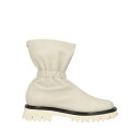 【送料無料】 ハルマネラ レディース ブーツ シューズ Ankle boots Off white