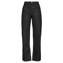 yz ACR fj fB[X fjpc {gX Denim pants Black