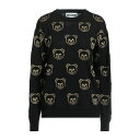 【送料無料】 モスキーノ レディース ニット&セーター アウター Sweaters Black