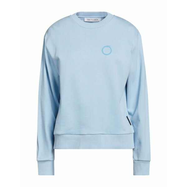 【送料無料】 トラサルディ レディース パーカー・スウェットシャツ アウター Sweatshirts Sky blue