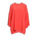 【送料無料】 ランバン レディース カットソー トップス Tops Tomato red