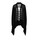 【送料無料】 リックオウエンス レディース カーディガン アウター Cardigans Black