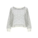 【送料無料】 ピンコ レディース パーカー・スウェットシャツ アウター Sweatshirts Light grey