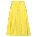 【送料無料】 モスキーノ レディース スカート ボトムス Midi skirts Yellow