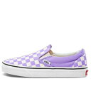 Vans バンズ メンズ スニーカー 【Vans Classic Slip-On 'Checkerboard - Violet Tulip' VN0A38F7VLX】 サイズ US_M_4.5