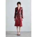 マリーン セル レディース コート アウター MOONOGRAM TAILORED COAT - Classic coat - red