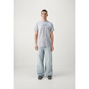 サンタクルーズ レディース Tシャツ トップス STRIP 2 PACK UNISEX - Basic T-shirt - black/white