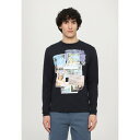 ヴィルブレクイン メンズ Tシャツ トップス ALES - Long sleeved top - bleu marine(4)