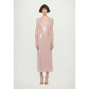 アーデム レディース ワンピース トップス V NECK PENCIL DRESS - Cocktail dress / Party dress - pink