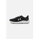 アンダーアーマー メンズ バスケットボール スポーツ CHARGED PURSUIT 4 - Road running shoes - black/white
