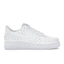 Nike ナイキ レディース スニーカー 【Nike Air Force 1 Low '07 XX White Studded (Women's)】 サイズ US_7(24.0cm) White/White/White
