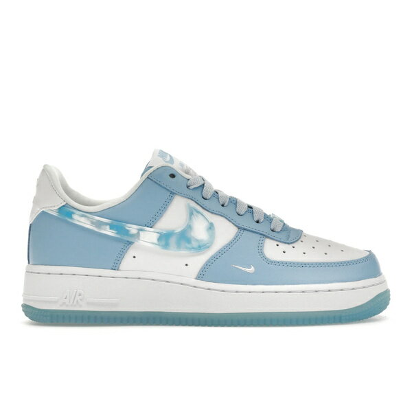 Nike ナイキ レディース スニーカー 【Nike Air Force 1 Low Nail Art White Blue (Women's)】 サイズ ..