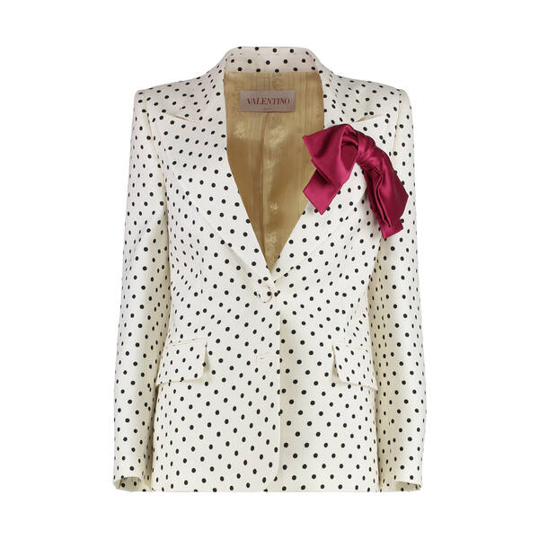 ヴァレンティノ ガラヴァーニ レディース ジャケット&ブルゾン アウター Supergran Plusdepois Print Jacket panna