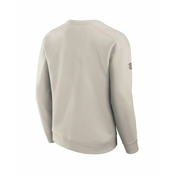 ファナティクス メンズ パーカー・スウェットシャツ アウター Men's Cream Toronto Maple Leaf's Authentic Pro Road Fleece Pullover Sweatshirt Cream