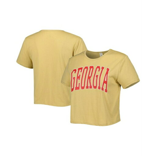 ズーザッツ レディース カットソー トップス Women's Tan Georgia Bulldogs Core Fashion Cropped T-shirt Tan ズーザッツ レディース カットソー トップス Women's Tan Georgia Bulldogs Core Fashion Cropped T-shirt Tan