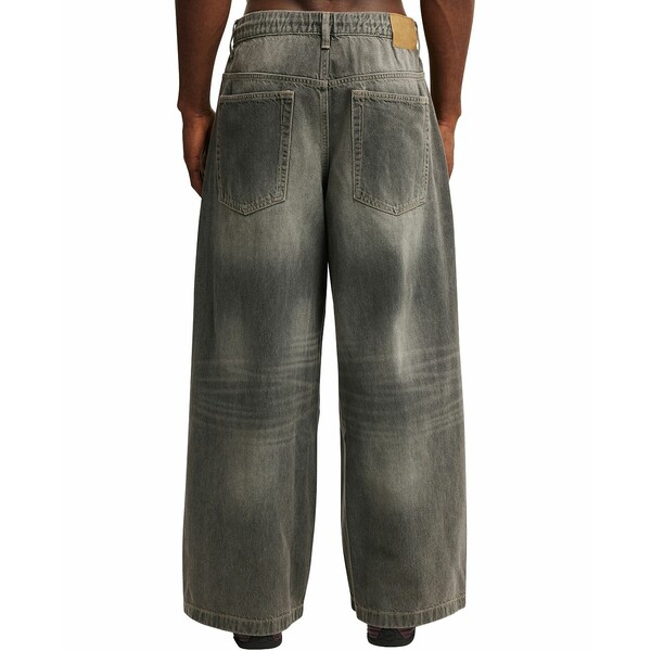 コットンオン メンズ デニムパンツ ボトムス Men's Super Wide Jeans Gray