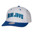 ミッチェル＆ネス ミッチェル&ネス メンズ 帽子 アクセサリー Toronto Blue Jays Mitchell & Ness Cooperstown Collection Pro Crown Snapback Hat White