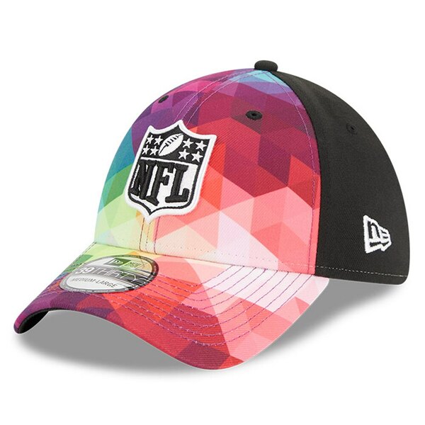 ニューエラ メンズ 帽子 アクセサリー New Era 2023 NFL Crucial Catch 39THIRTY Flex Hat Pink 1