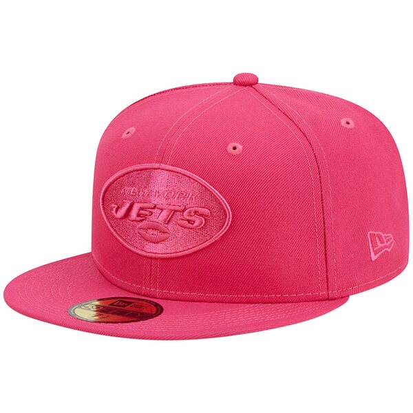ニューエラ メンズ 帽子 アクセサリー New York Jets New Era Color Pack 59FIFTY Fitted Hat Pink