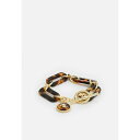 ラルフローレン レディース ブレスレット・バングル・アンクレット アクセサリー LINK FLEX - Bracelet - gold-coloured/tort