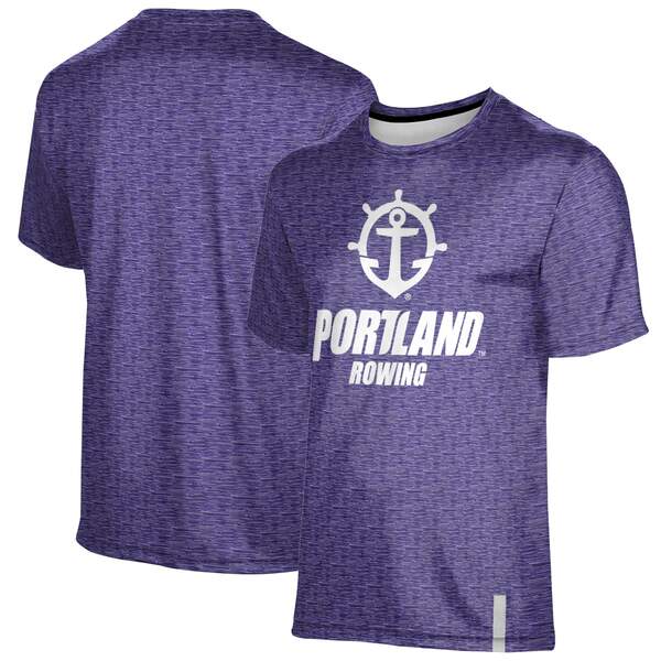 プロスフィア メンズ Tシャツ トップス Portland Pilots ProSphere Rowing Logo TShirt Purple