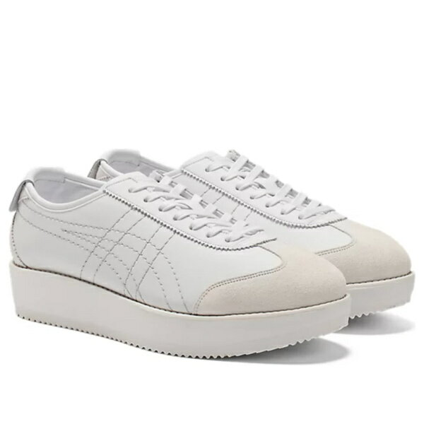 Onitsuka Tiger オニツカタイガー メンズ スニーカー 【Onitsuka Tiger Mexico 66 Chunk 'White Piedmont Grey' 1183C389-100】 サイズ US_6.5(24.5cm)