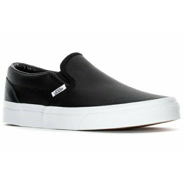 Vans バンズ メンズ スニーカー 【Vans Slip-On Perforated Leather 'Black' VN000XG8DJ6】 サイズ US_5.5(23.5cm)